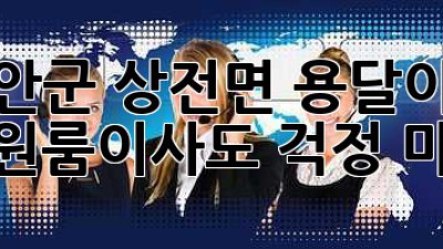 진안군 상전면 용달이사, 원룸이사도 걱정 마! 📦✨